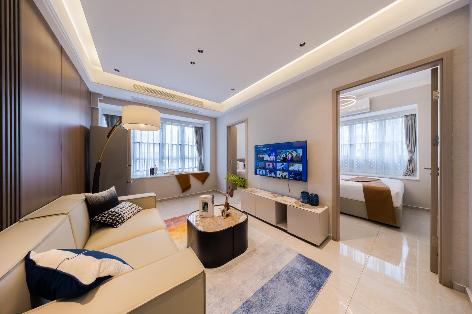 XI Ke Executive Apartment - Shenzhen Futian Exhibition Center Luaran gambar